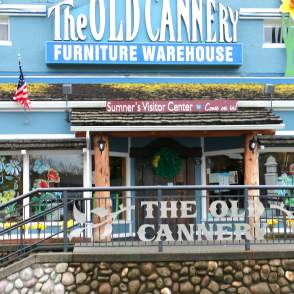 The Old Cannery Furniture Warehouse in Sumner