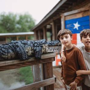 boys by a gator