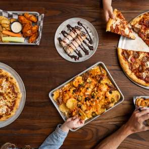 Pioneer Tap House Overhead Spread