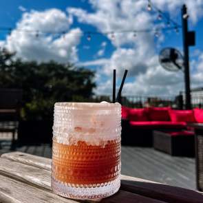 Cocktail on Rooftop of Grace