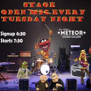 Open Mic at Meteor Guitar Gallery