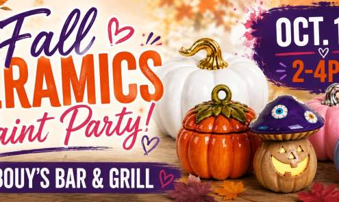 Fall Ceramics Paint Party