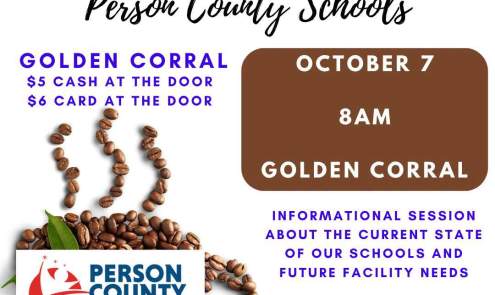 Good Morning Coffee Hour with Person County Schools