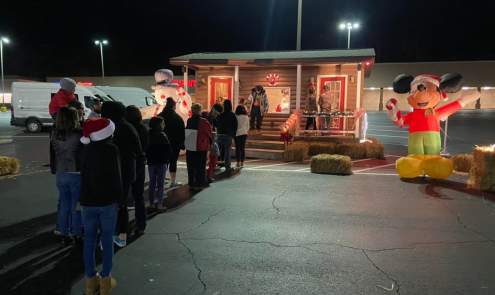 Santa's House in Roxboro