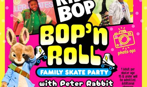 Bop N' Roll Family Skate Party with Peter Rabbit