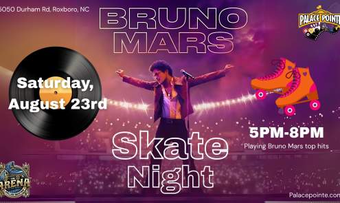 Bruno Mars Skate Night