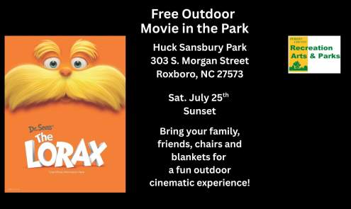 Free Movie in the Park Series: The Lorax