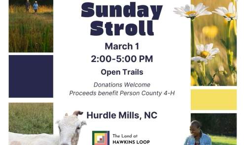 Sunday Stroll: Open Trails!