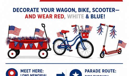 All American Kids Portion of the 4th of July Parade