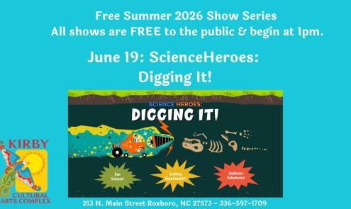 FREE Summer Show: Science Heroes- Digging It!