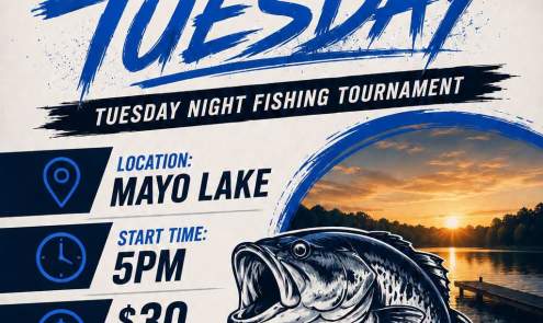Tear 'Em Up Tuesday - Weekly Fishing Tournament