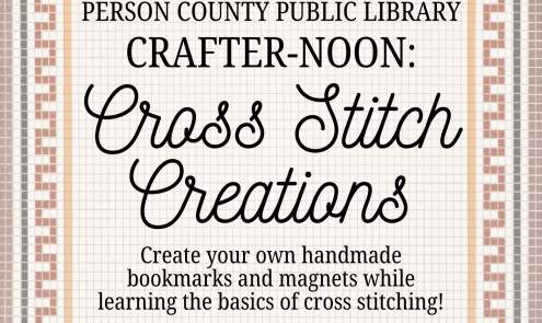 Crafter-Noon: Cross Stitch Creations