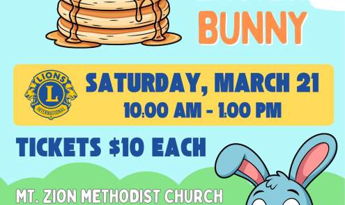 Breakfast with the Easter Bunny