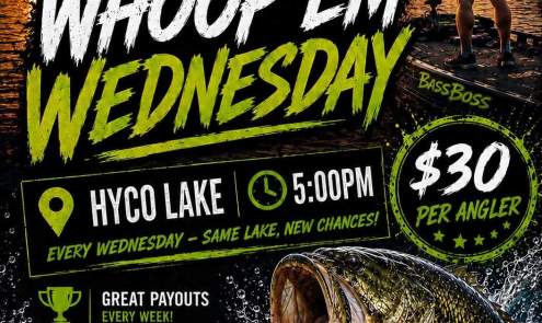 Whoop'em Wednesday - Fishing Tournament