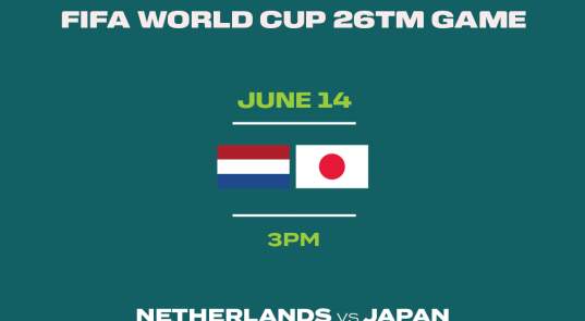 FIFA World Cup 26™ Group Stage Match 11 Netherlands V. Japan