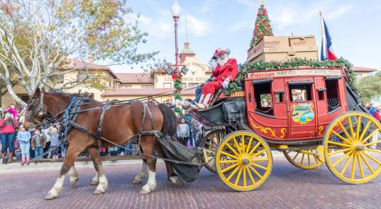 Cowboy Santa’s Grand Arrival