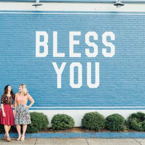 bless you mural downtown Opelika