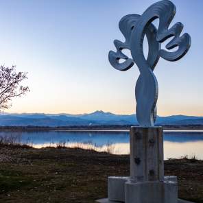 Sculpture at McIntosh Lake