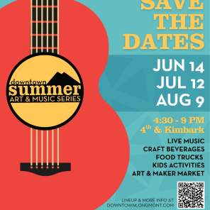 Downtown Summer Concert at 4th & Kimbark