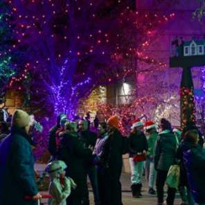 Holiday Plaza Lighting