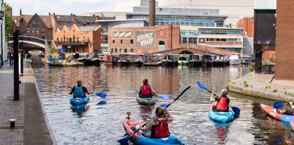 Birmingham Roundhouse Kayaking
