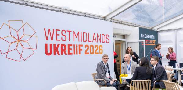 West Midlands UKREiiF 2026 Pavilion Interior
