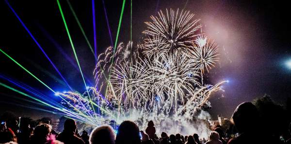 Alton Towers Fireworks