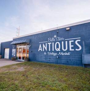 Exterior of Belle Staff Antiques