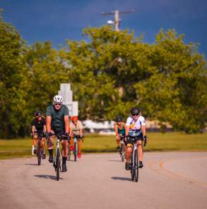 Cycling at Chaffee Crossing