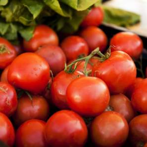Farmers Market Produce Tomatoes