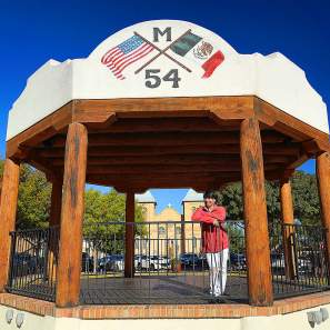 Mesilla Plaza women gazebo