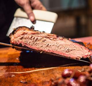 Brisket from Black's BBQ Austin
