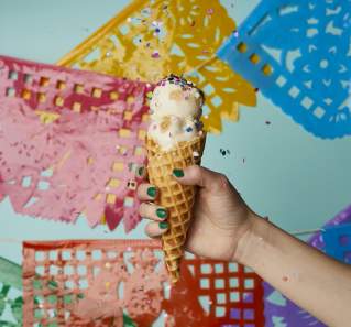 Tres Leches Cone from Lick Honest Ice Creams in austin texas