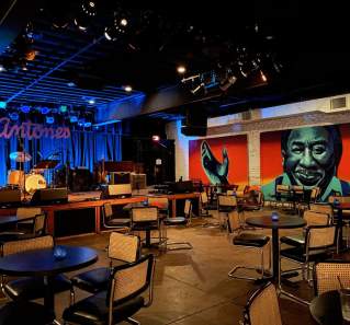 Interior of Antone's Nightclub, as an example of a music venue/bar for filming locations.