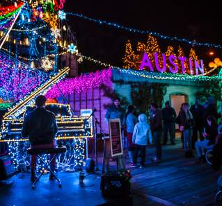 Where to See Holiday Lights in Austin