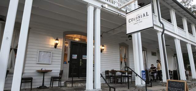 The Colonial Inn Front Porch