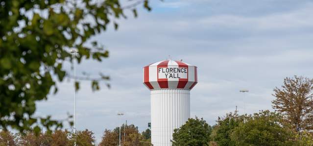 Florence Y'all Water Tower