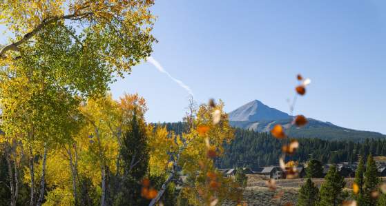 Lone Mountain in Autumn