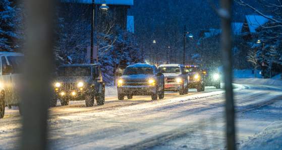 A Visitor’s Guide to Winter Driving in Big Sky