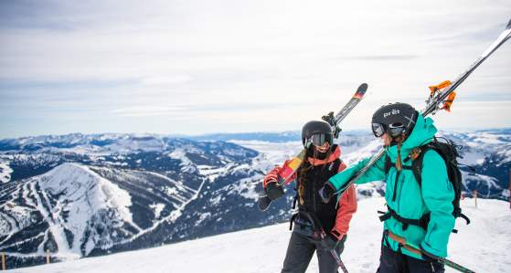 Skiing Big Sky Resort