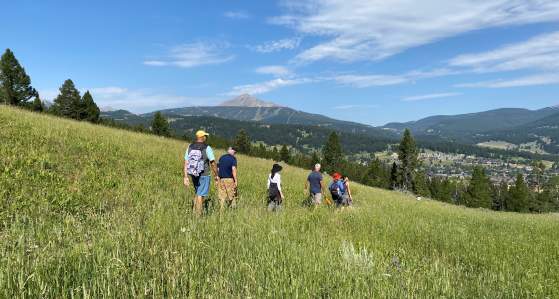 Community Hike Big Sky