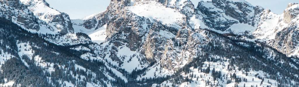 冬景色　Teton winter 冬景色 Teton winter Teton Park Road in Winter (U.S. National