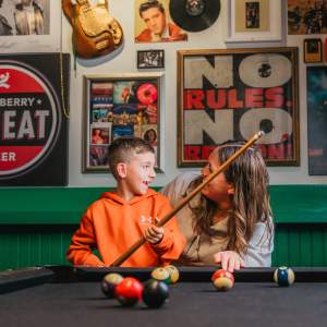 family good times pool table