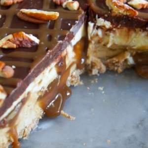 Coffee Turtle Ice Cream Pie