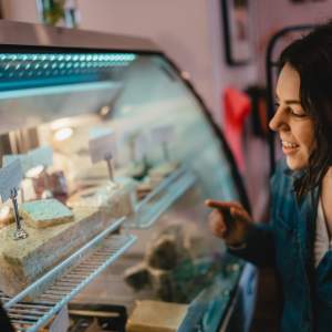 Two Girls and a Cheese Shop
