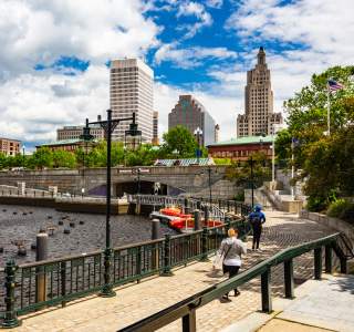 Downtown Providence in Summer