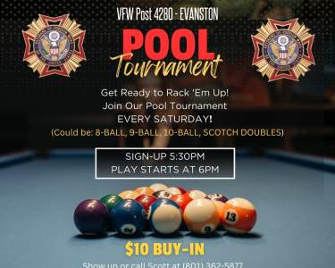 VFW Saturday Pool Tournaments