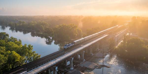 Metra rail to Geneva, Illinois