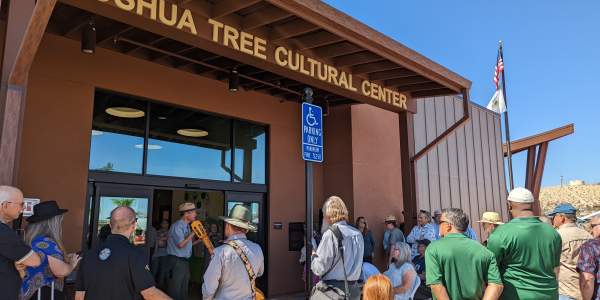 Joshua Tree National Park Visitor Center Grand Opening Freedom Plaza