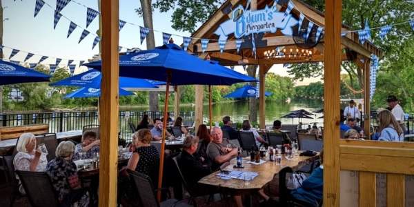 Baum's Biergarten at the Grey's Mill Estate
